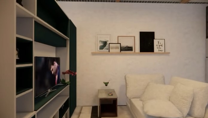 Warna Netral interior minimalis