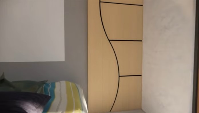 penyimpanan interior rumah minimalis