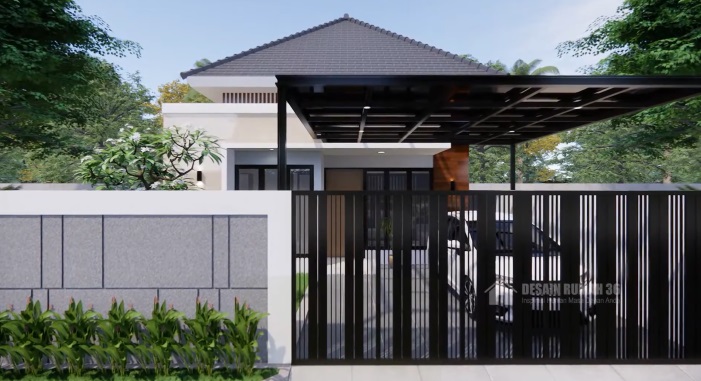 Rumah Minimalis Tropis