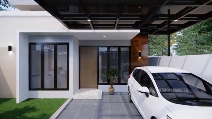 teras Rumah Minimalis Tropis